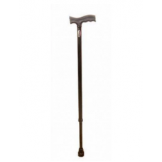 Walking Stick Height Adjustable Black (Ryder-121)